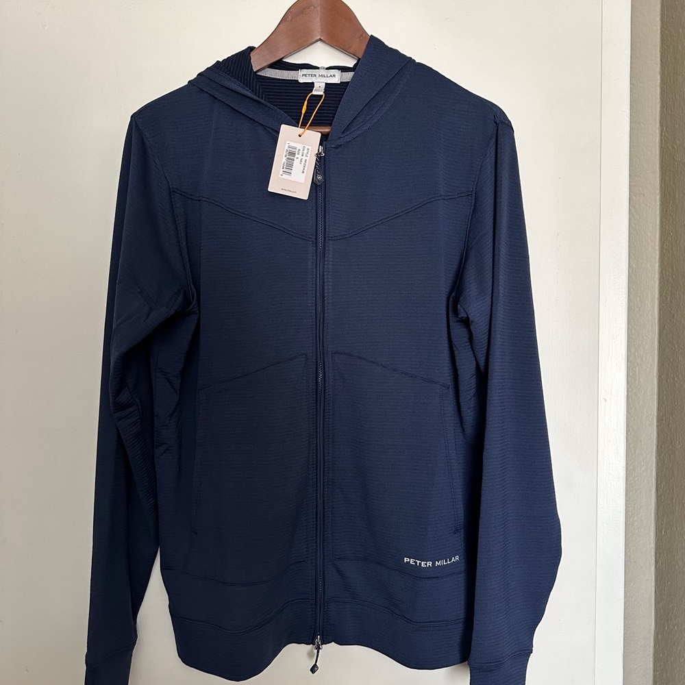 peter millar beaumont performance full zip golf jacket - Picture 2 of 5